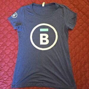 Bremer Bank Canvas XL Women's Cut Short-Sleeved T-shirt Blue Bella + Canvas‎